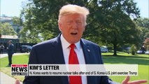Trump says he looks forward to seeing Kim Jong Un 