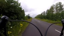 Northumberland cycle ride GoPro footage.