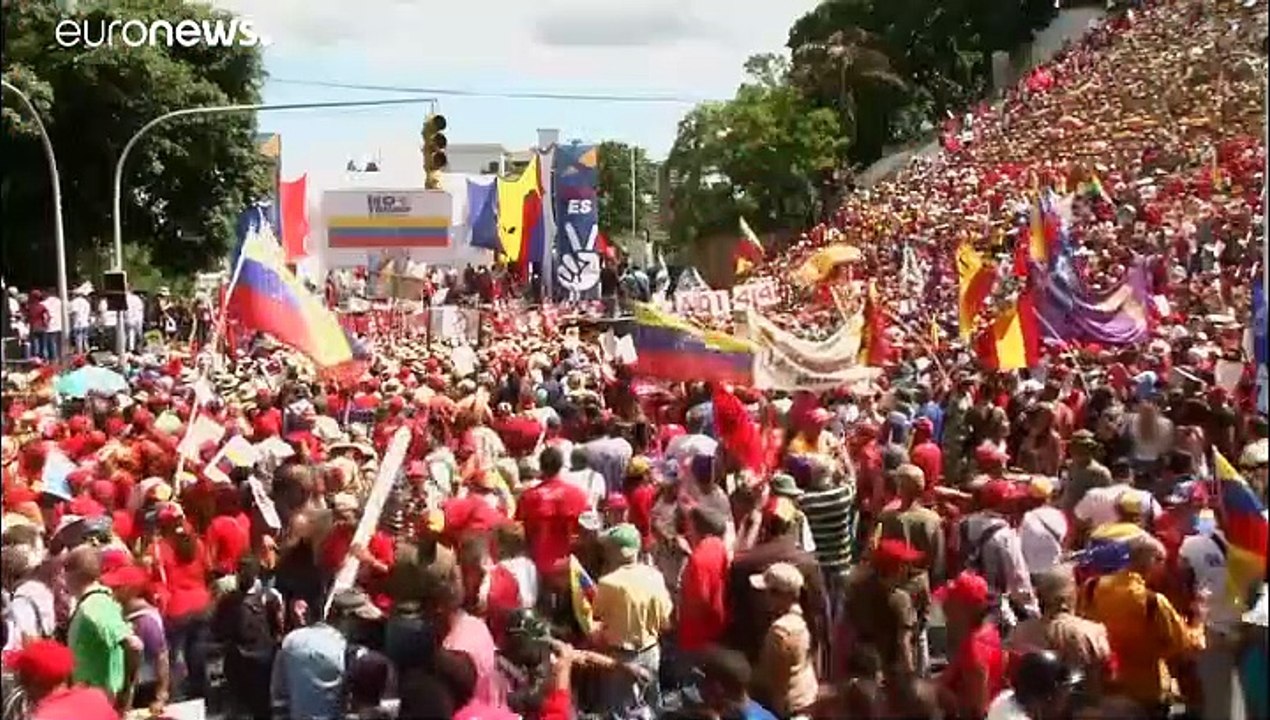 Venezuelanos "prontos para a batalha"
