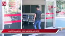 Acemi kasaplar acilleri doldurmaya başladı