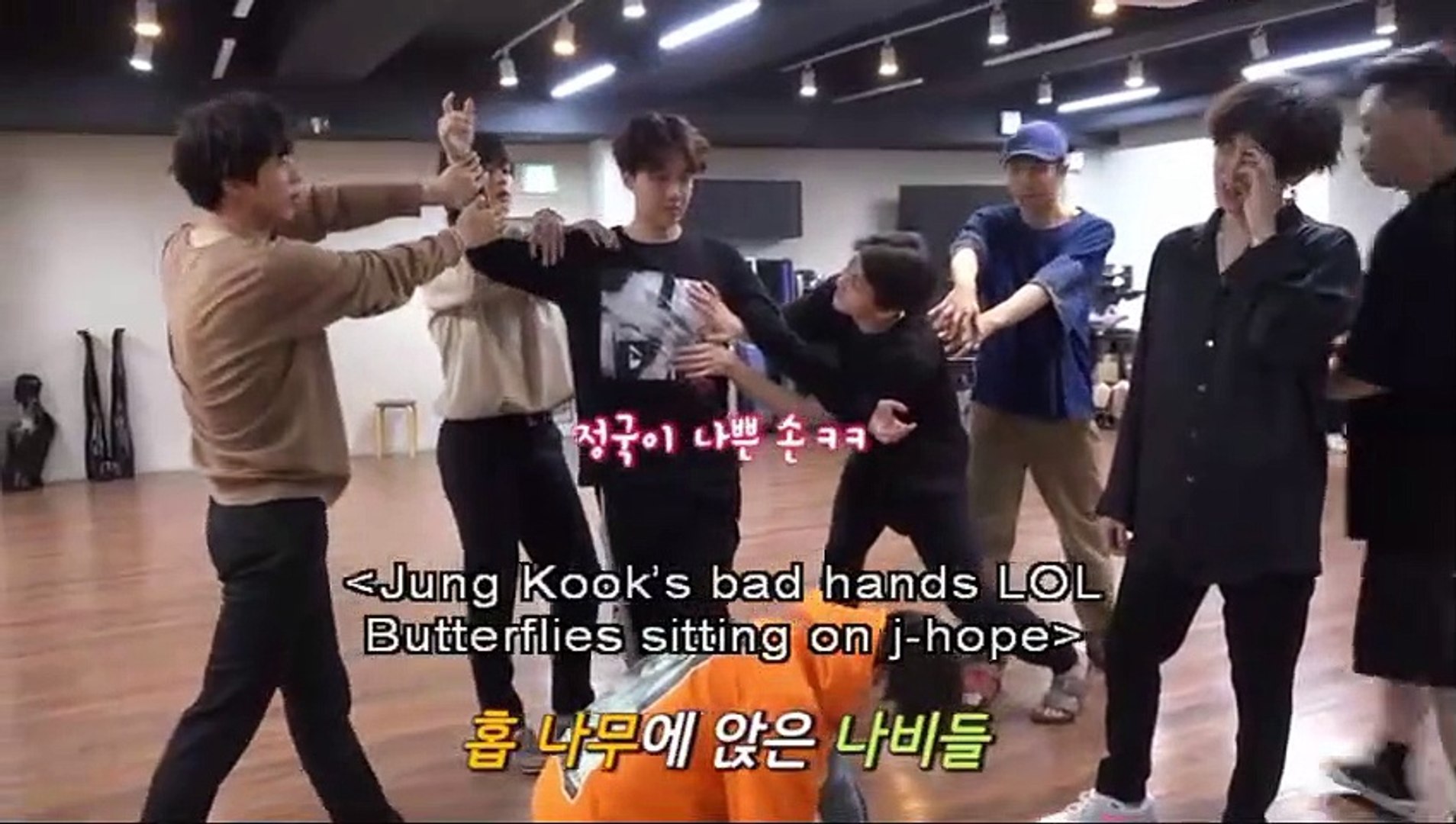 [ENGSUB] BTS MEMORIES OF 2018 DVD - PRACTICE RUN THROUGH MAKING FILM ( DISC  1/Part3)