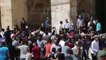 عشرات الجرحى الفلسطينيين في مواجهات في الحرم القدسي أول أيام عيد الاضحى