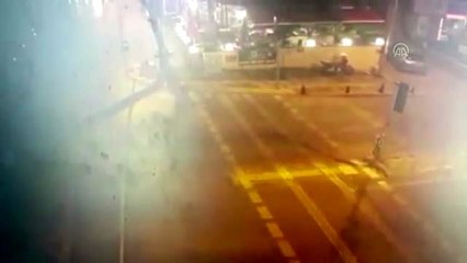 Drift yapan sürücü kovalamaca sonucu yakalandı