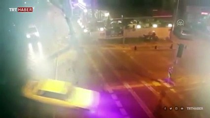 Drift yapan sürücü kovalamaca sonucu yakalandı