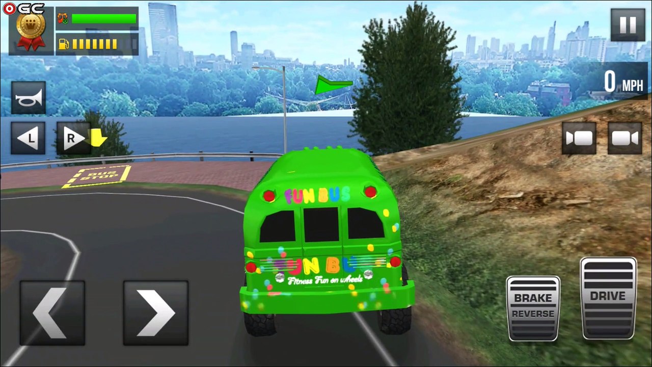 Ultimate Bus Driving Free 3D Realistic Simulator "Crazy Bus" Android Gameplay #4