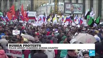 Russia: Moscow election protest attracts huge crowd