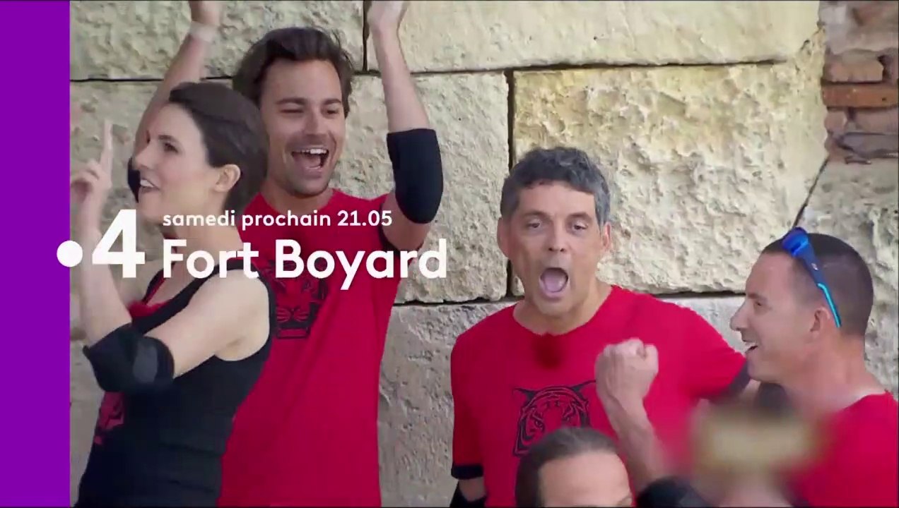 Fort Boyard - Promotion croisée rediffusion sur France 4 (17/08/2019)