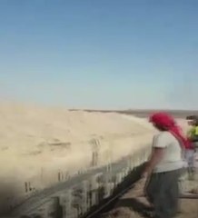 Suriye'nin kuzeyinde dikkat çeken görüntüler