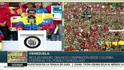 Nicolás Maduro denuncia conspiración en su contra desde Colombia