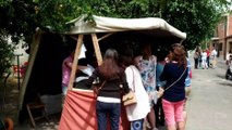 El XII Mercado de oficios de Alaejos atrae a múltipes visitantes