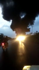 ajit pawar farm house set on big fire