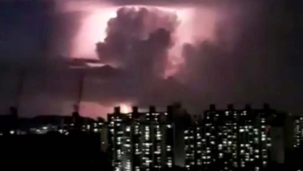 마른하늘에 날벼락...'이상한 번개'의 정체 / YTN