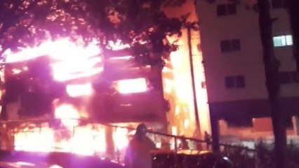 경북 경산시 가구점서 불...대응 1단계 발령 진화 중 / YTN