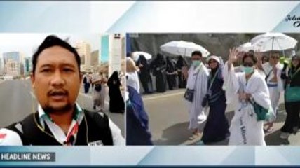 Jemaah Haji Padati Jamarat