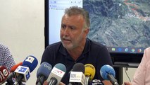 Rueda de prensa del presidente del Gobierno de Canarias, Ángel Víctor Torres