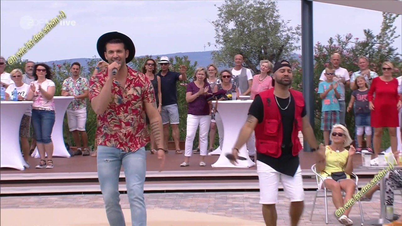 Jay Khan feat. Qbano - Amor (Obsesión) - | ZDF Fernsehgarten 11.08.2019