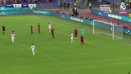 Gol de Marcelo (Roma 0-1 Real Madrid)