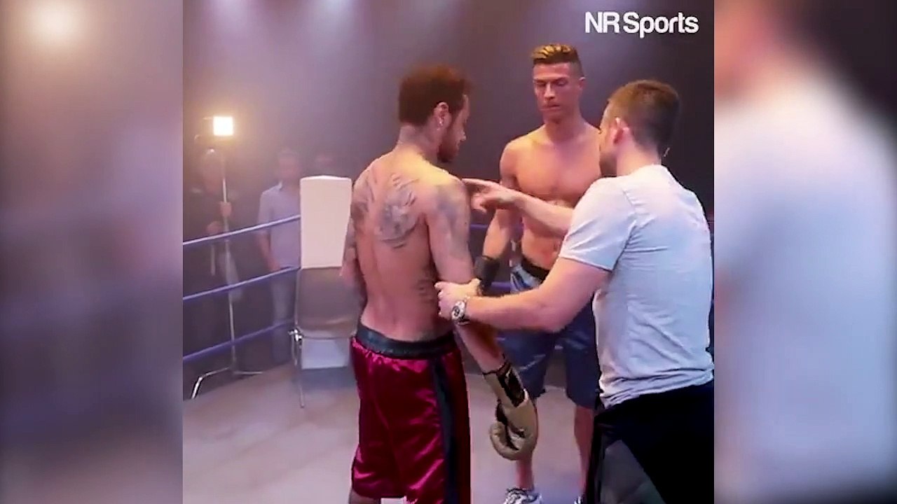 Neymar vs Cristiano Ronaldo: Boxing match
