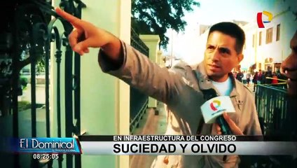 Congreso de la República: infraestructura interna y externa  son un peligro