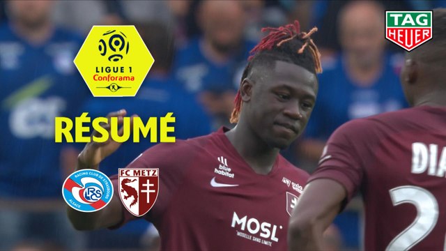 RC Strasbourg Alsace - FC Metz (1-1) - Résumé - (RCSA-FCM) / 2019-20