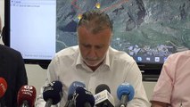 Rueda de prensa de Ángel Víctor Torres, presidente de Canarias, sobre el incendio de Gran Canaria