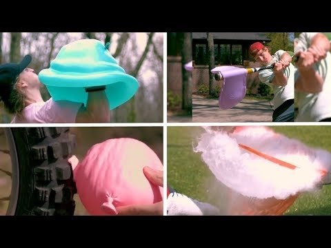 Ces images de ballons de baudruche percés sont fascinantes