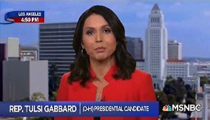 Tulsi Gabbard Enlightens MSNBC's Chris Matthews On Assange, Mueller, Venezuela And Iraq (4/11/19)