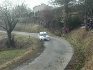 Rally monte-carlo 2008 sortie de voiture