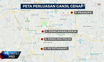 Uji Coba Perluasan Ganjil Genap Dimulai Hari Ini