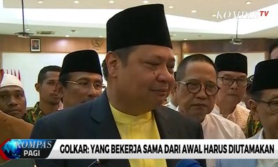 Golkar: yang Bekerja Sama dari Awal Harus Diutamakan