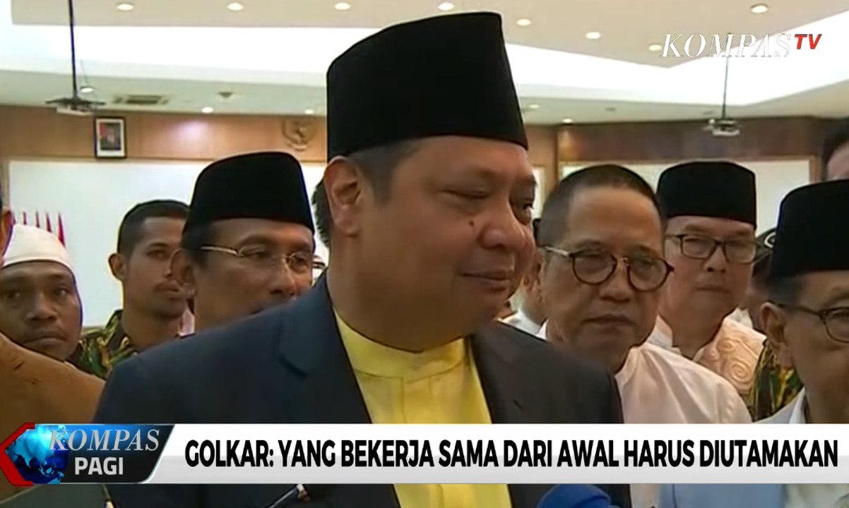 Golkar: yang Bekerja Sama dari Awal Harus Diutamakan