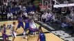 NBA - Manu Ginobili dunks on Antonio McDyess and Ben Wallace