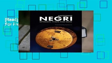 [Read] Spinoza: Then and Now, Essays  For Free