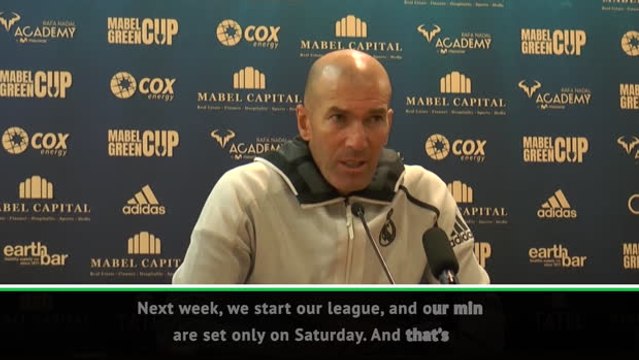 Zidane on Neymar rumours: I just focus on the squad I have