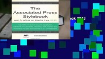 [Doc] The Associated Press Stylebook 2013 (Associated Press Stylebook   Briefing on Media Law)