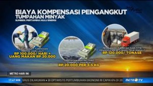 Pertamina Berdayakan Nelayan untuk Angkat Tumpahan Minyak