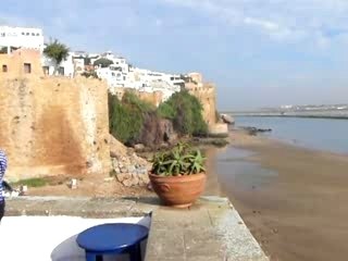 L'estuaire du Bouregreg du café des Maures