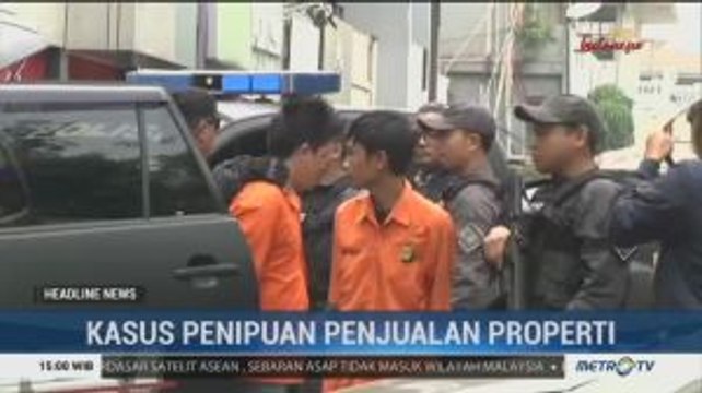 Polisi Tangkap 3 Orang Tersangka Penggelapan Sertifikat Properti