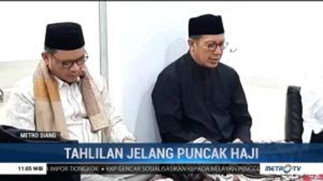 Amirul Hajj Gelar Tahlilan Jelang Puncak Haji