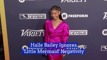 Halle Bailey Isn't Phased By 'Little Mermaid' Comments