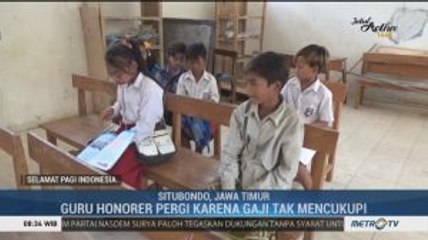Gaji Tak Mencukupi, Guru Honorer di Situbondo Berhenti Mengajar