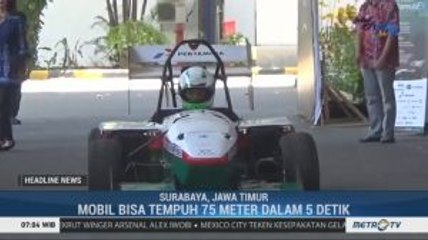 ITS Luncurkan Mobil Listrik Formula
