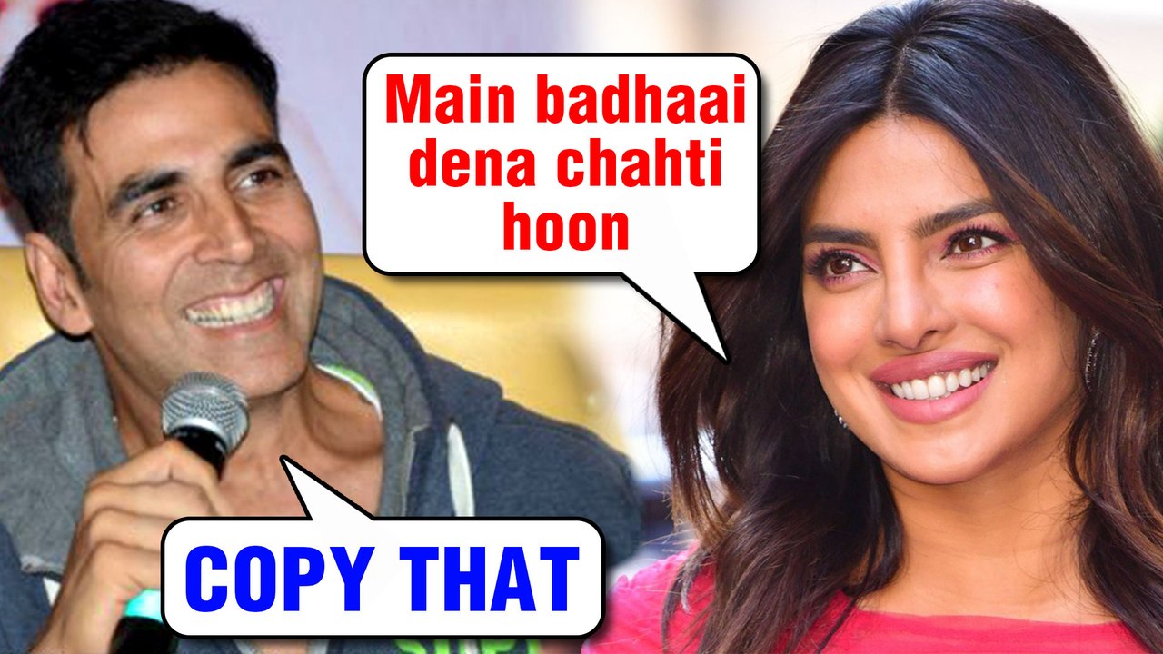 Priyanka Chopra And Akshay Kumar REACT On Winni...