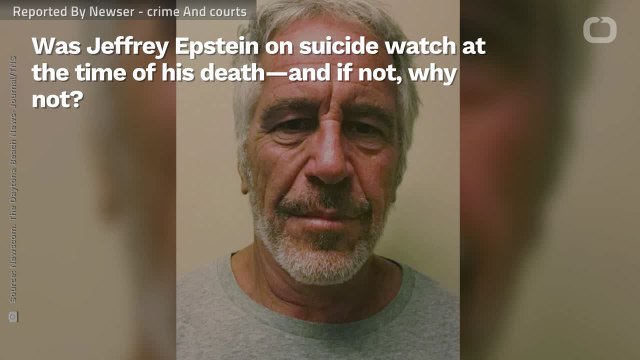 Mystery Surrounds Epstein's Exact Status Prior To 'Suicide'