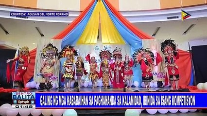 Galing ng mga kababaihan sa paghahanda sa kalamidad, ibinida sa isang kompetisyon