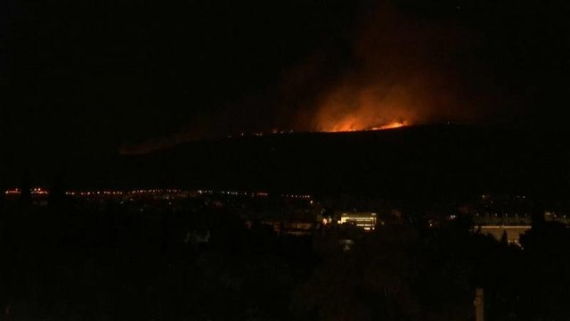 Пожар под Афинами взят под контроль