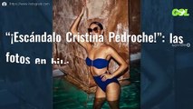 “¡Escándalo Cristina Pedroche!”: las fotos en bikini con y sin Photoshop