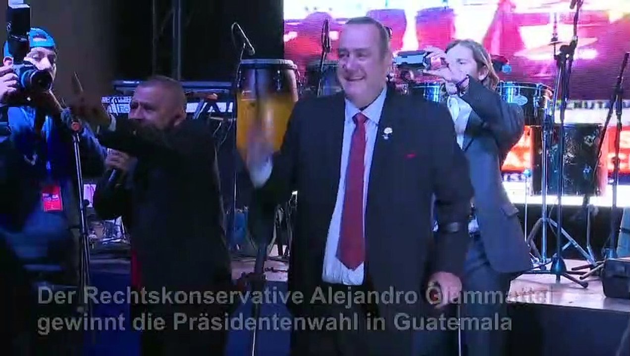 Rechtskonservativer Giammattei wird Präsident Guatemalas