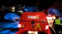 Desalojan durante la noche a los vecinos de Tejeda ante el avance del incendio en Gran Canaria