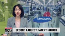 Samsung Electronics has been world's No. 2 owner of patents for 12 years: Report